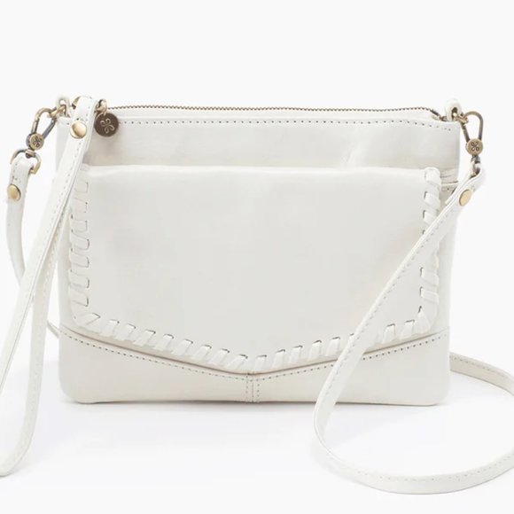 NWT New Hobo Stroll Convertible Crossbody Latte Retired Rare